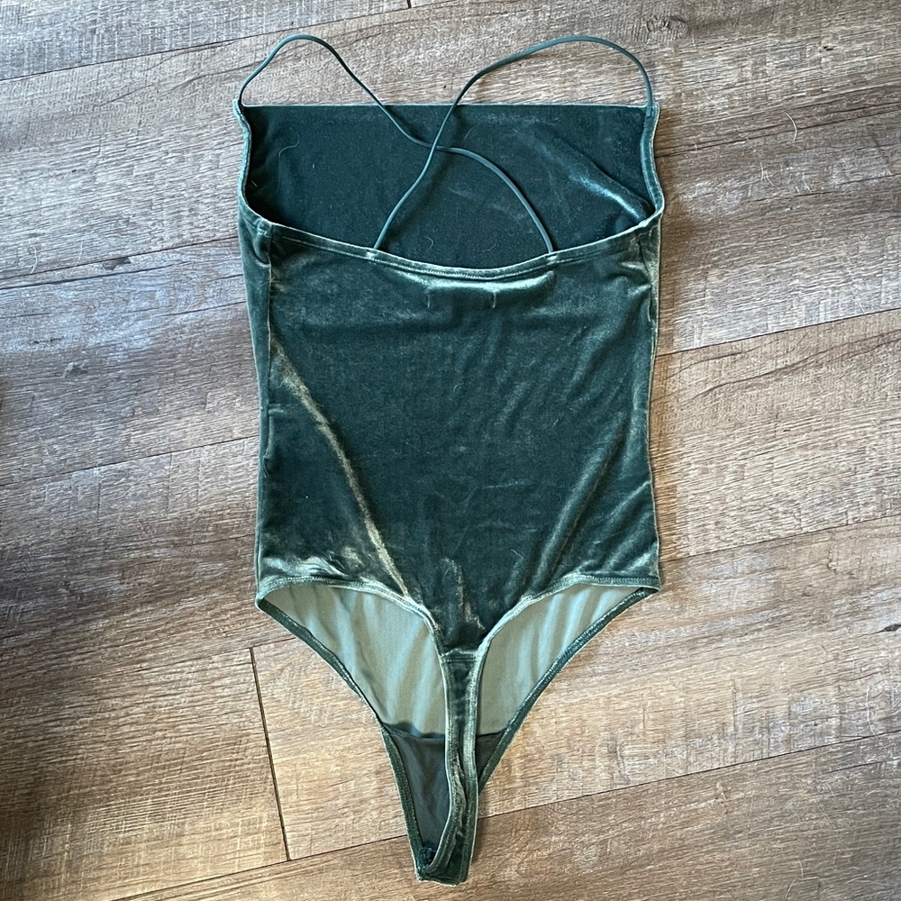 Abercrombie & Fitch Velvet Bodysuit - Picture 2 of 4